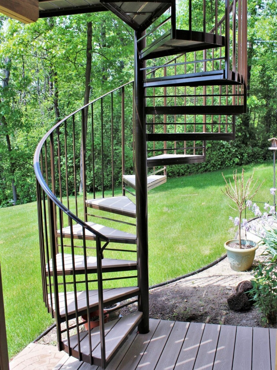 Wood & Steel railing thumbnail 3